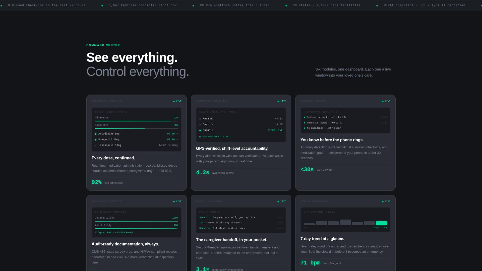 Portal - Intelligent Seniorcare Landing Page Template