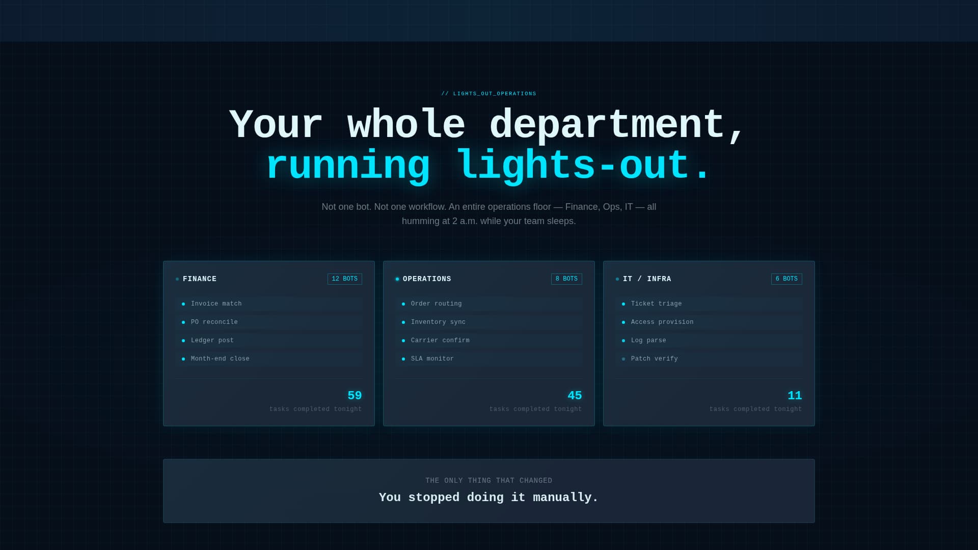 Serverless Enterprise Software Expert Professional Website Template