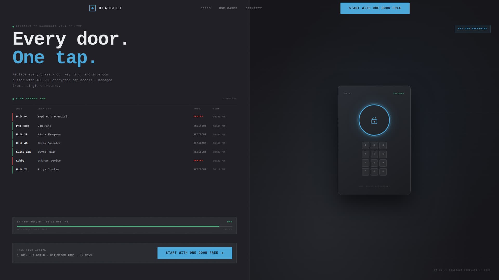 IoT & Hardware Specialist Professional Website Template