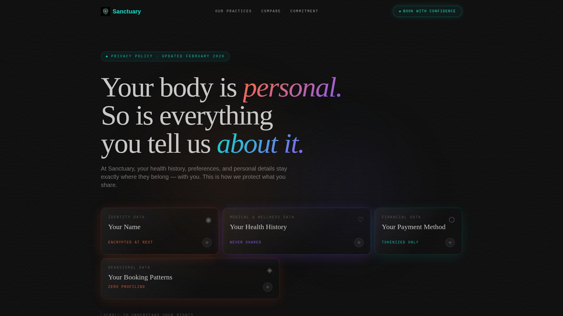 Spa & Wellness Center Expert Booking Website Template