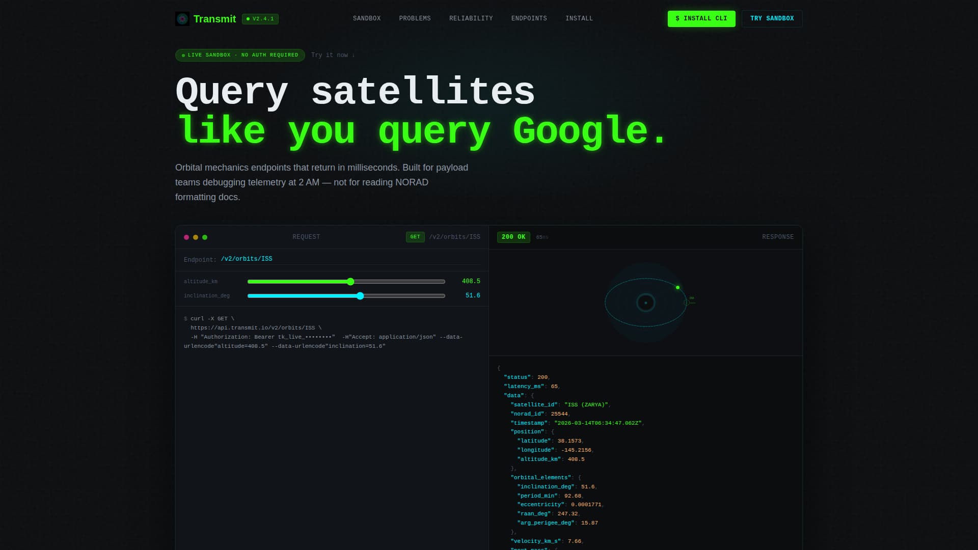 SpaceTech Startup Professional Website Template