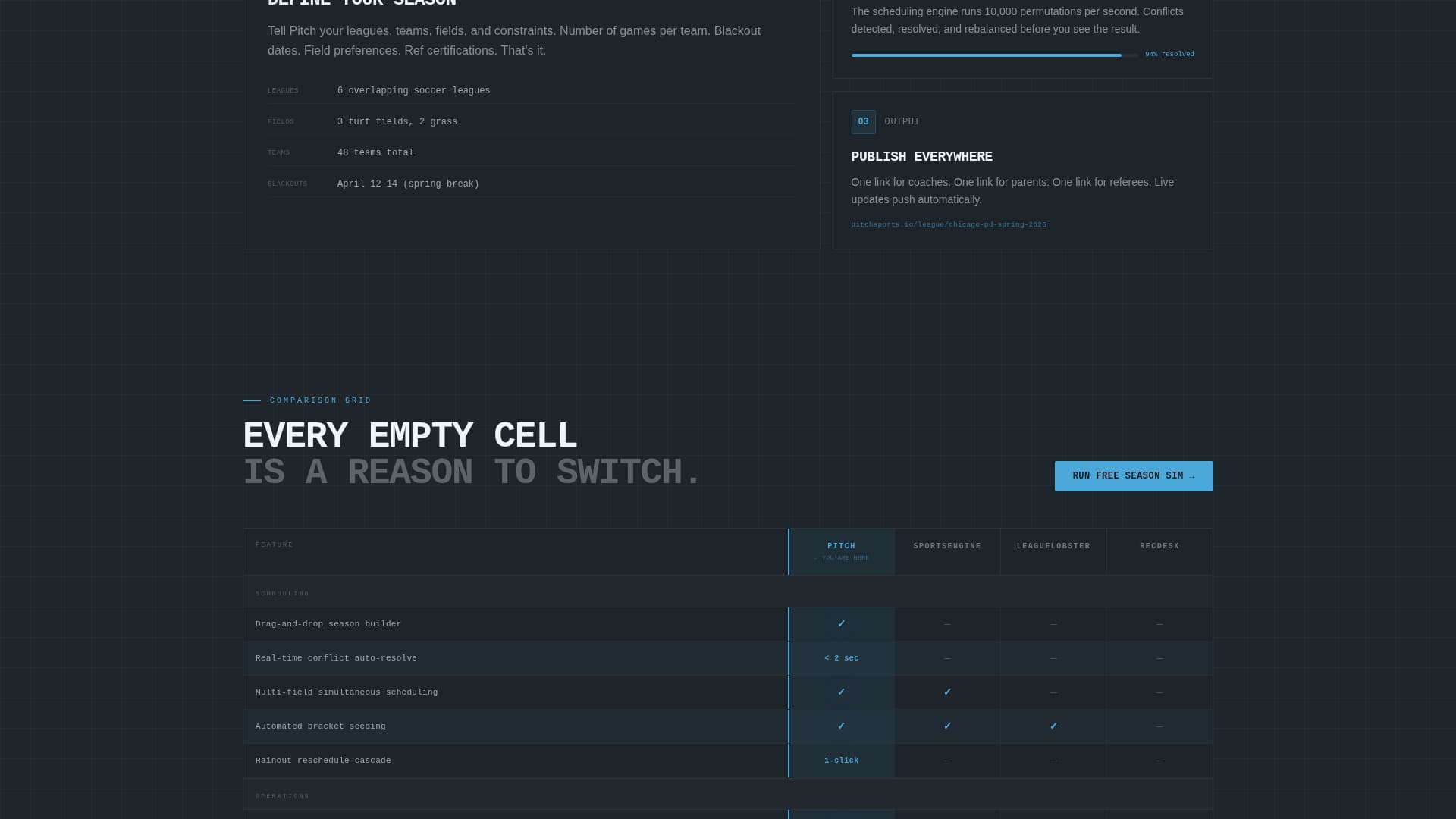 Gamegrid - Powerful Sportsbooking Landing Page Template