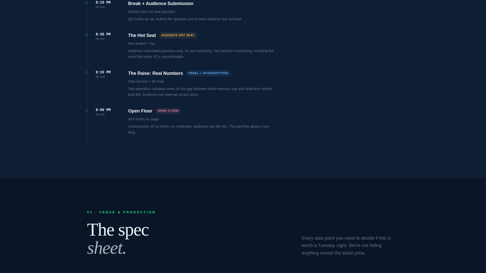 Broadcast - High Signal Podcast Landing Page Template