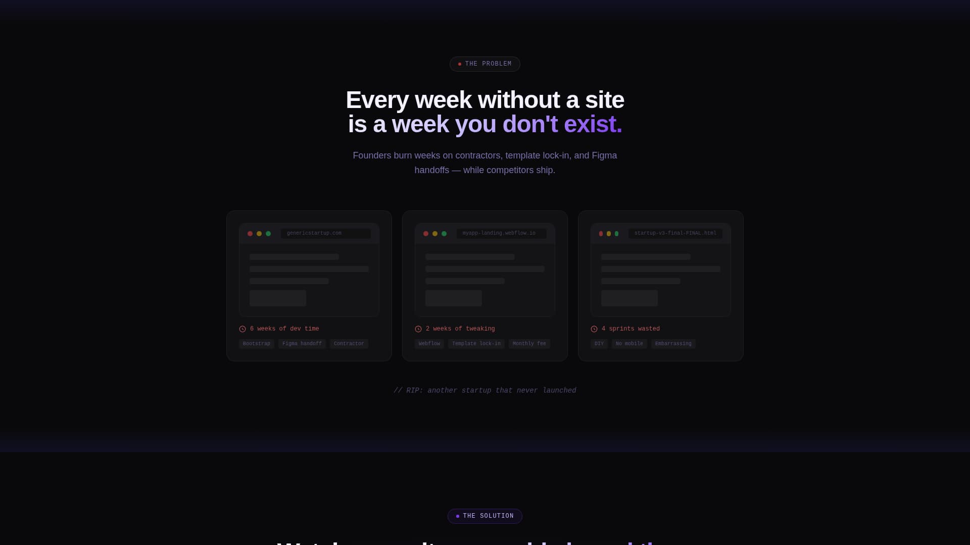 Launch - Rapid Startup Landing Page Template