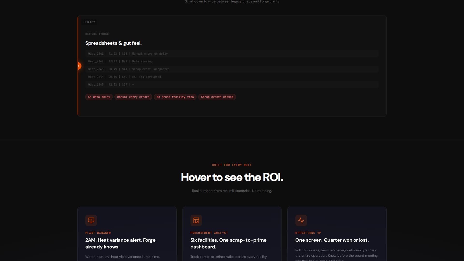 Steel Vertical SaaS Professional Website Template