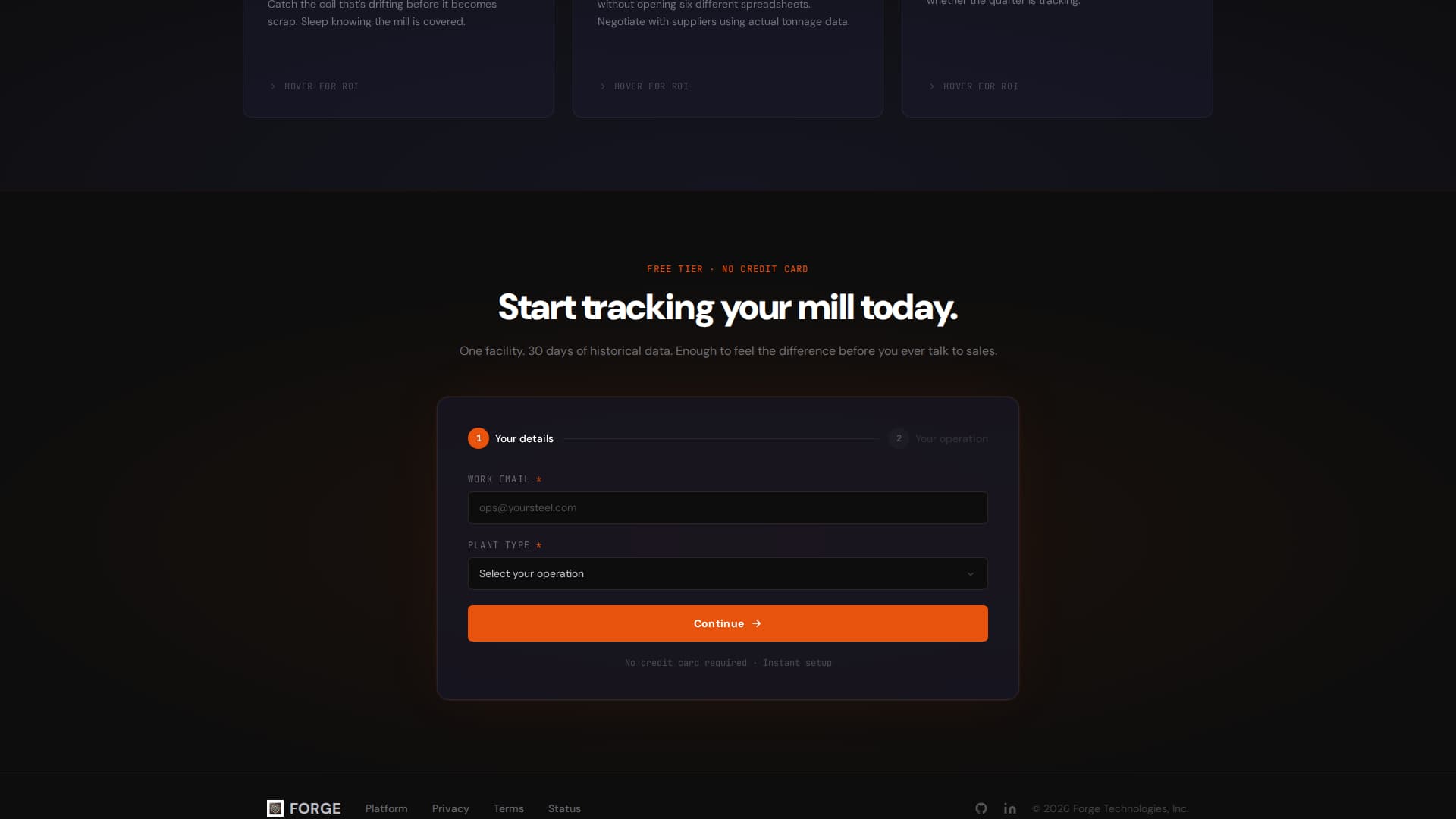 Steel Vertical SaaS Professional Website Template