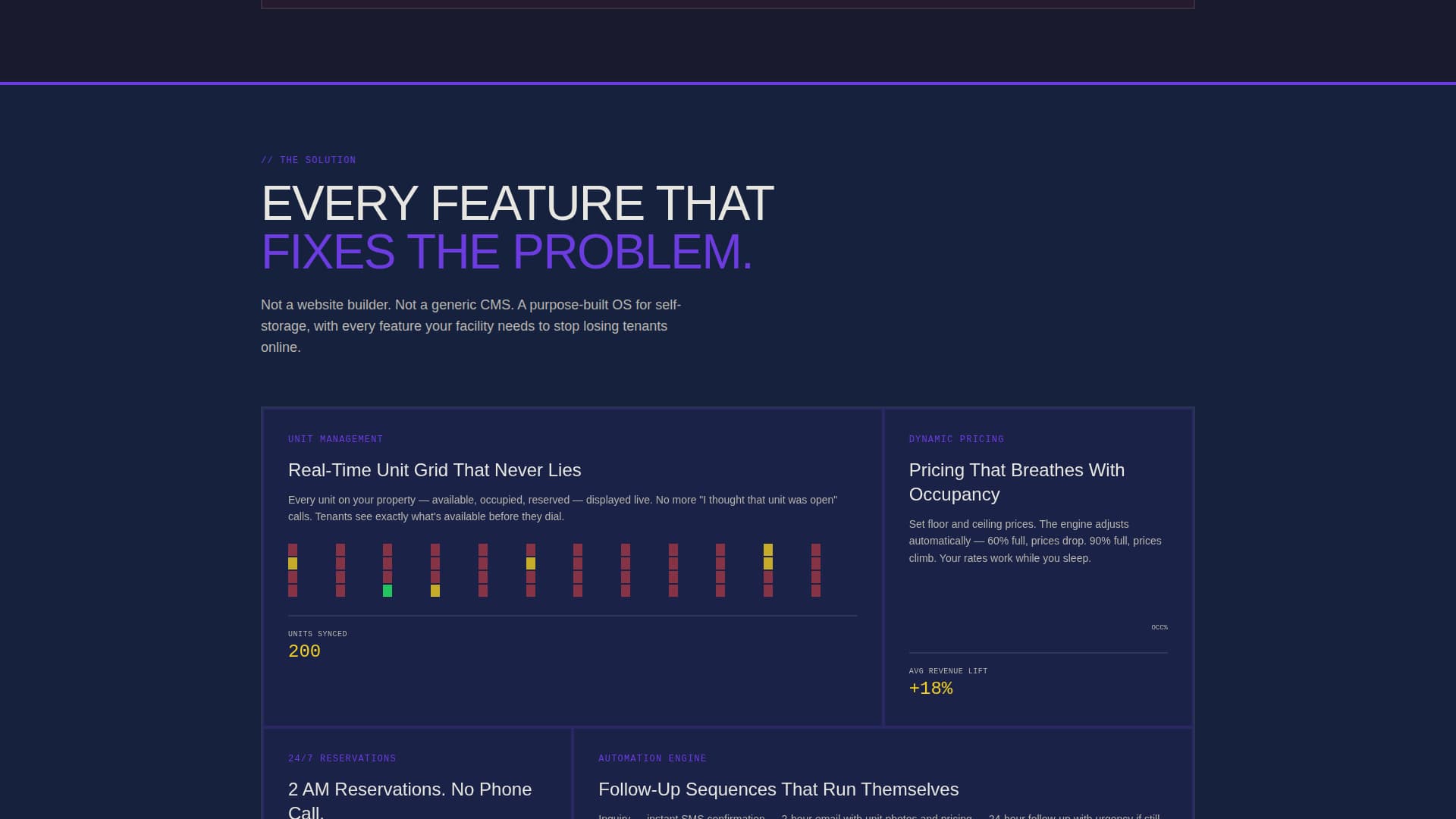 Stash - Powerful Storage Landing Page Template