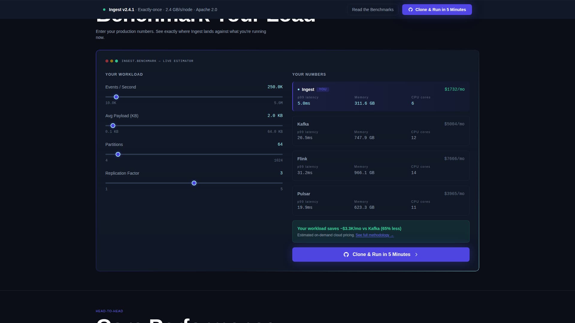 Stream — Data Processing Landing Page Template