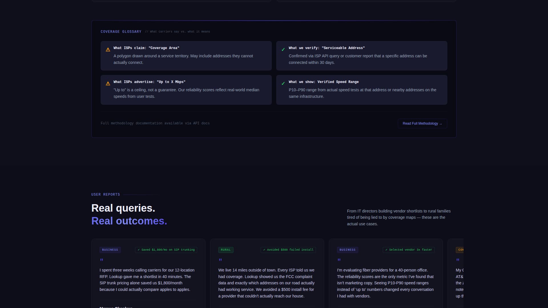 Lookup - Powerful Telecommunications Landing Page Template