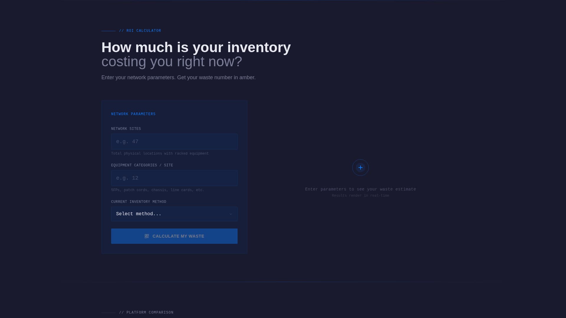 NetInventory - Powerful Telecom Landing Page Template