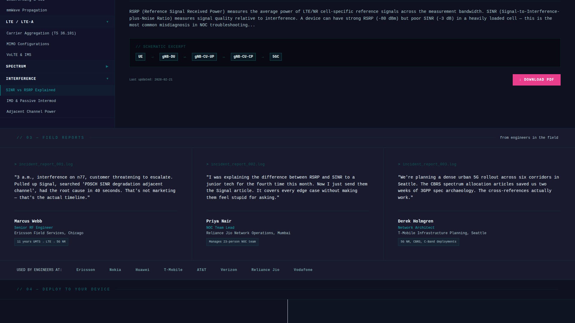 Nexus — Telecom Landing Page Template