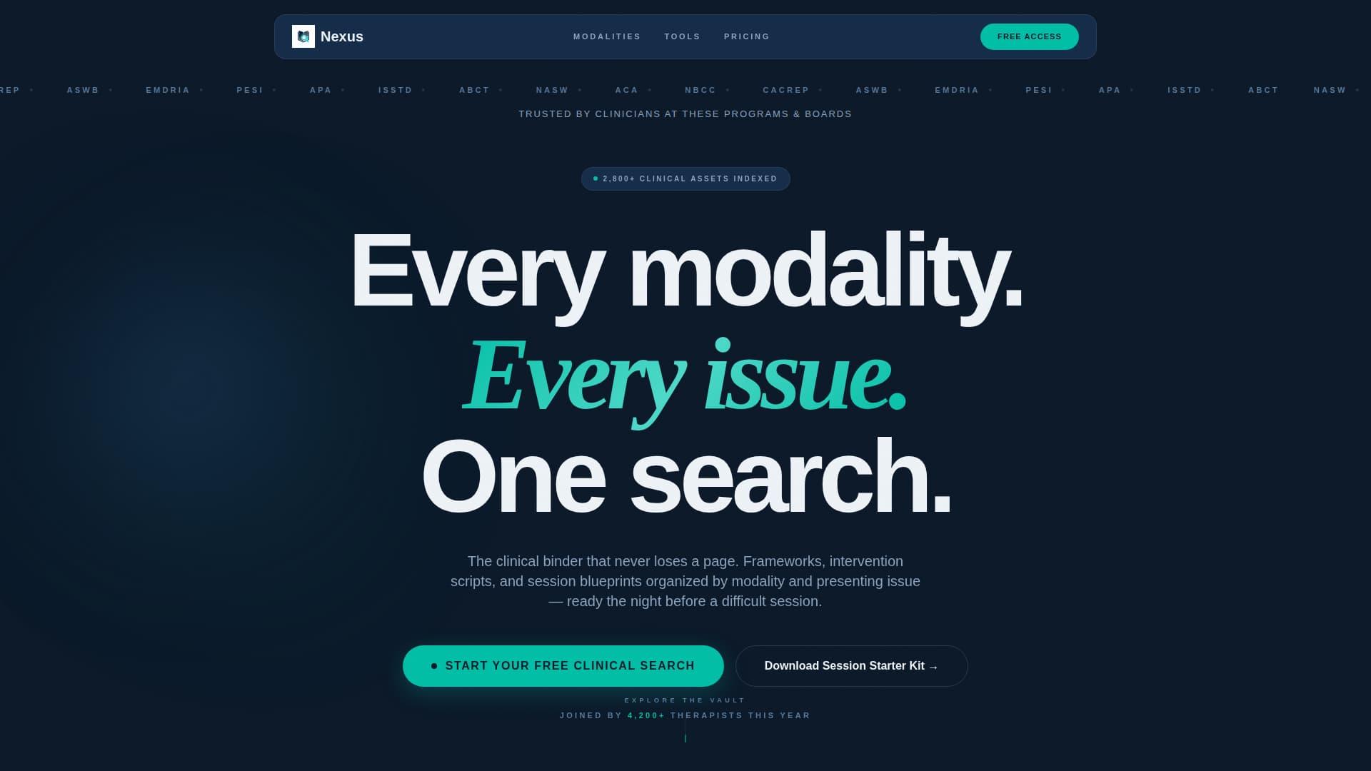 Therapy - Premium & Landing Page Template