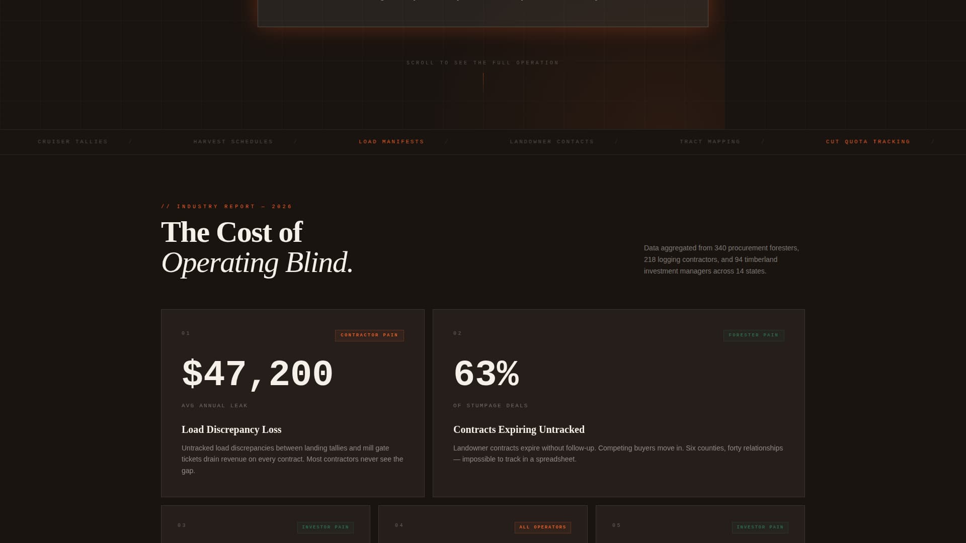Timber - Powerful Forestry Landing Page Template