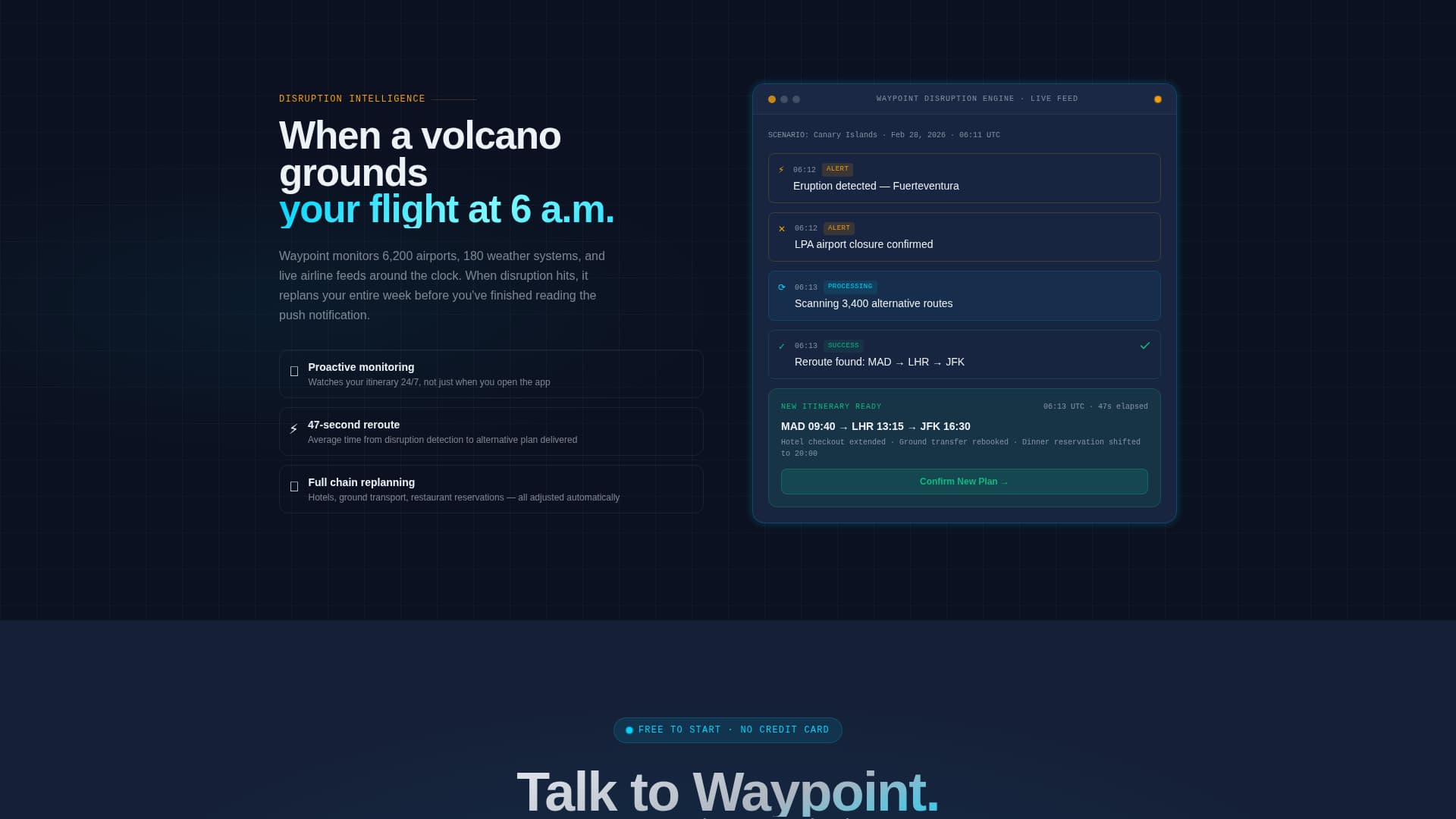 Transit — Smart Travel Landing Page Template
