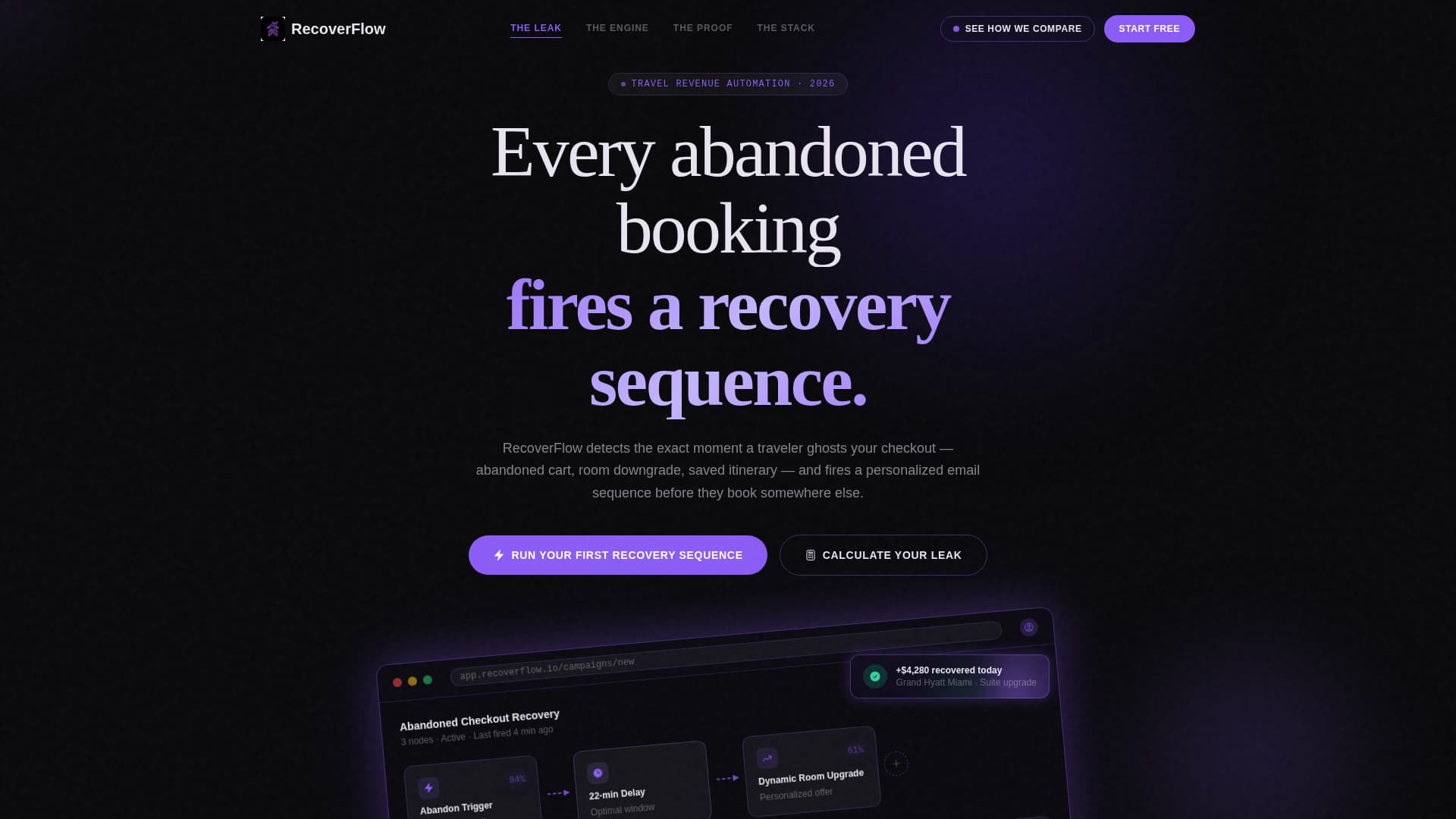 Followup - Powerful Travel Landing Page Template