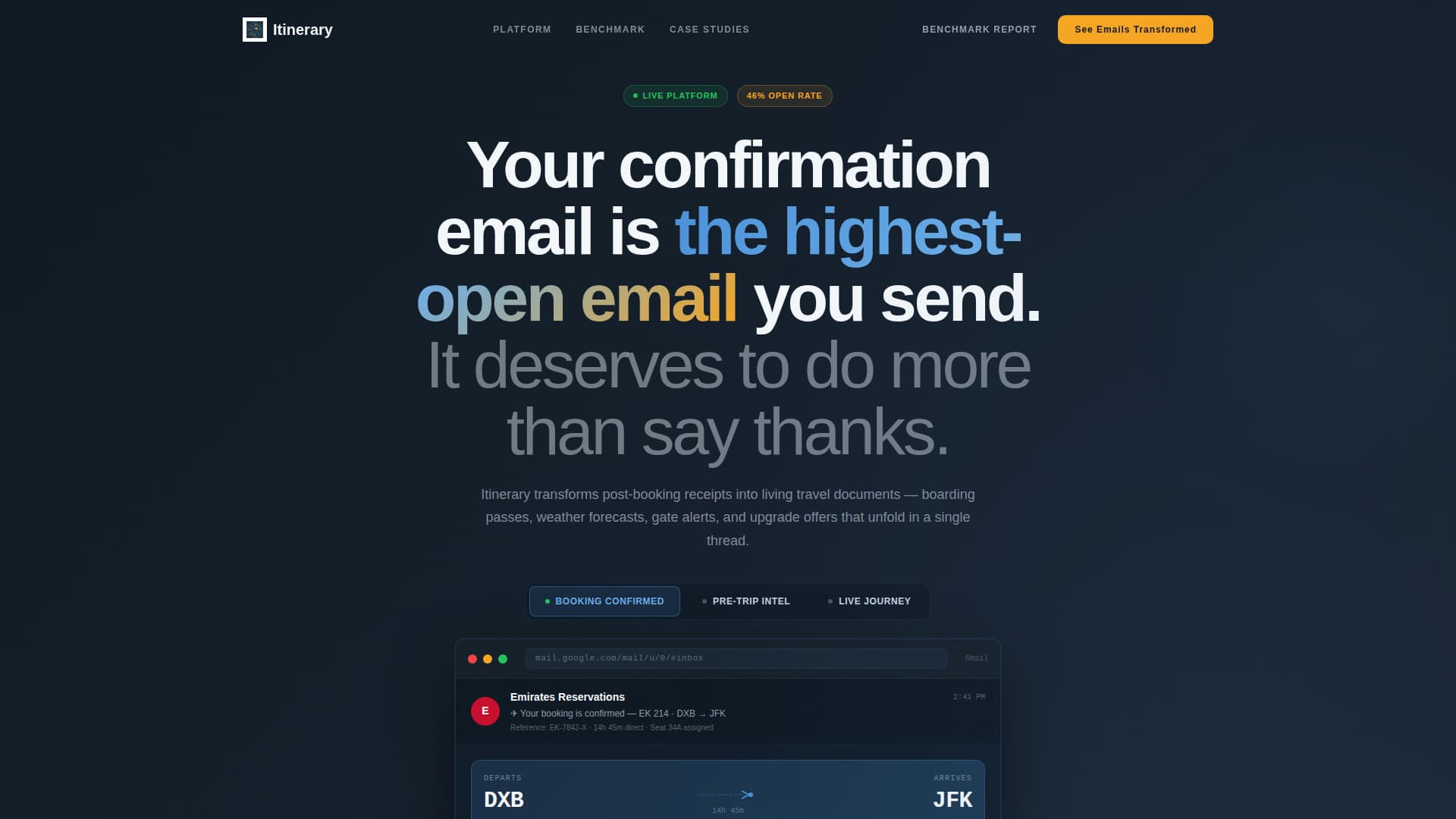Itinerary - Dynamic Travel Landing Page Template