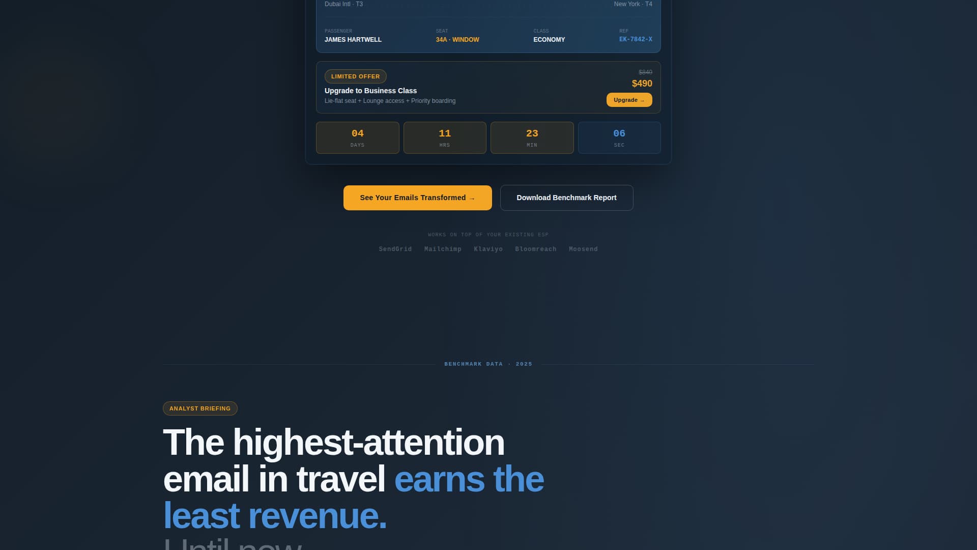 Itinerary - Dynamic Travel Landing Page Template