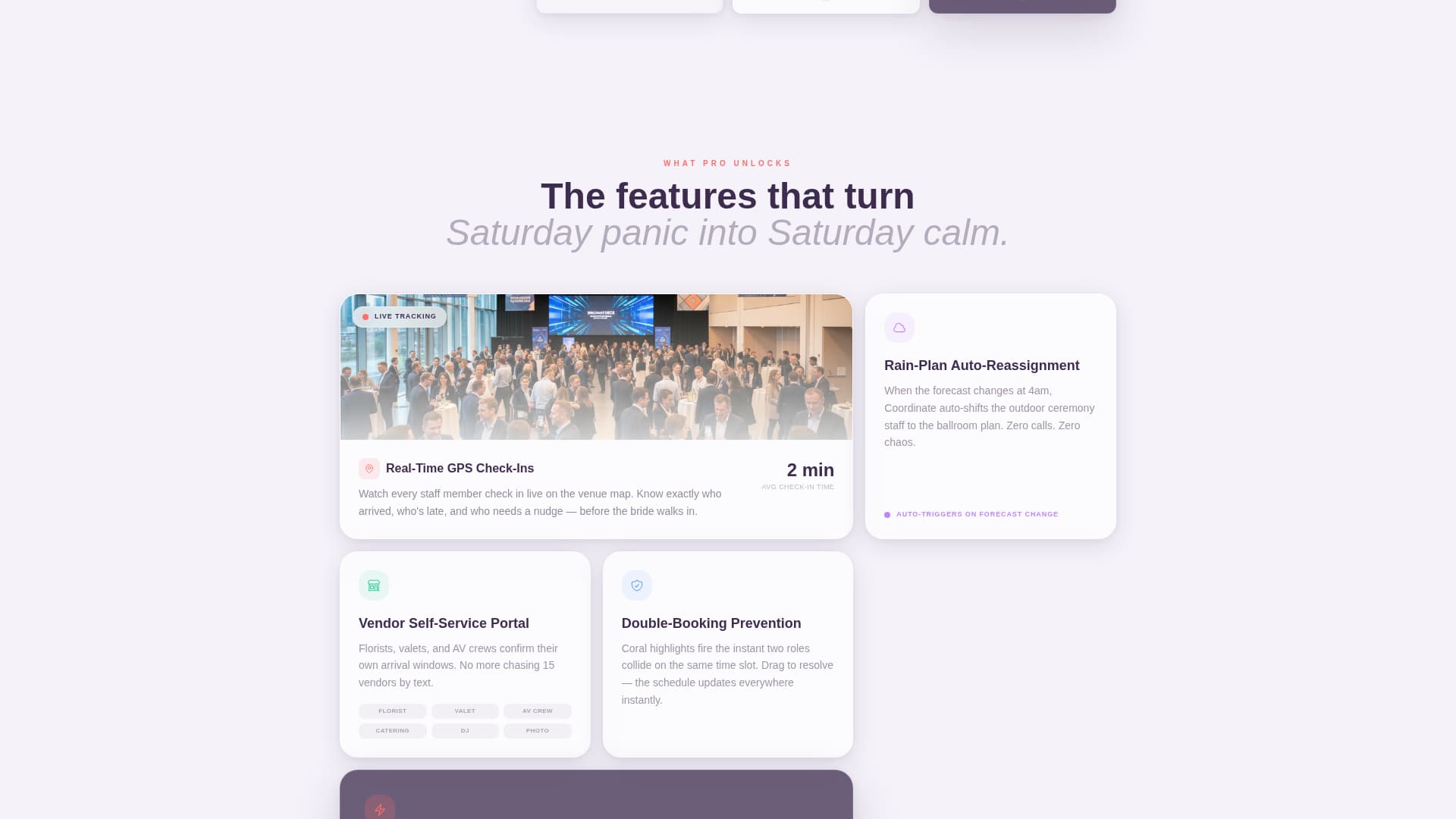 Coordinate - Seamless Wedding Landing Page Template