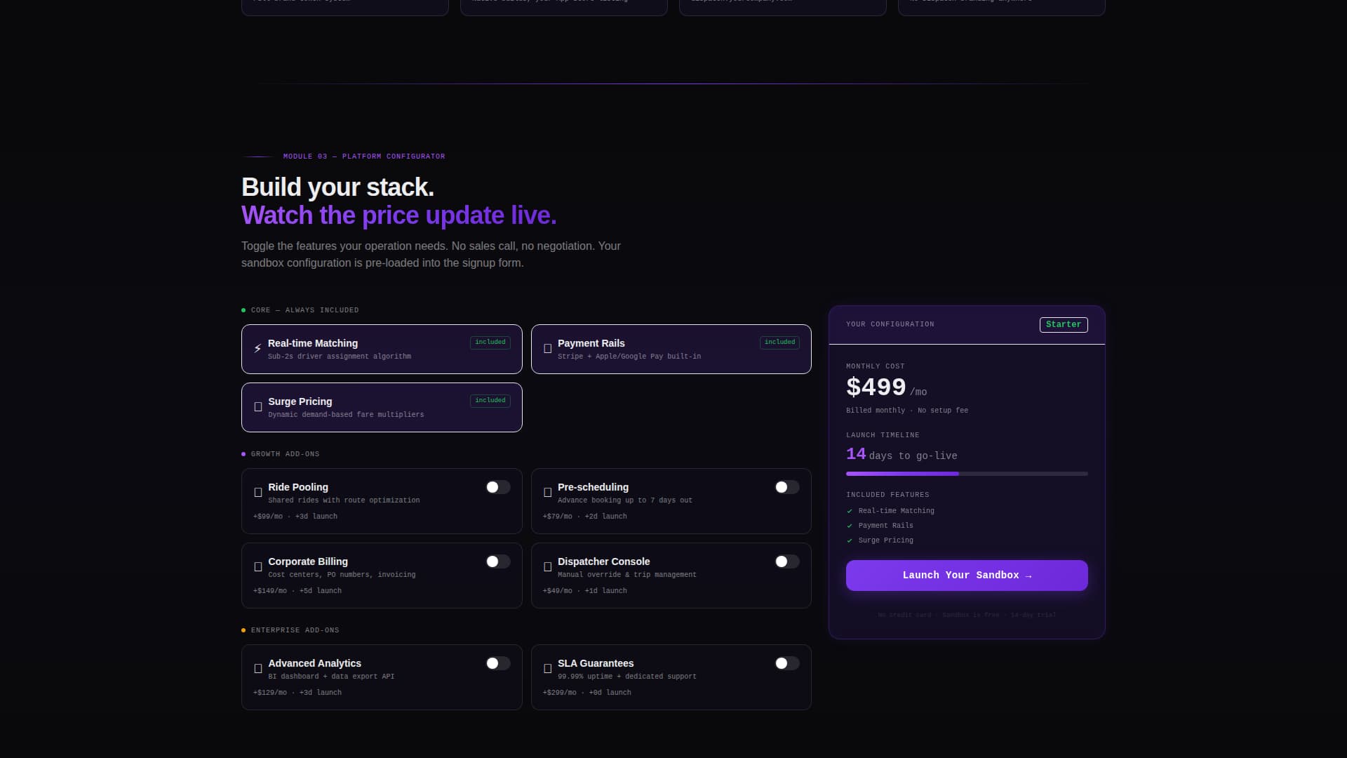 Dispatch - Powerful Rideshare Landing Page Template
