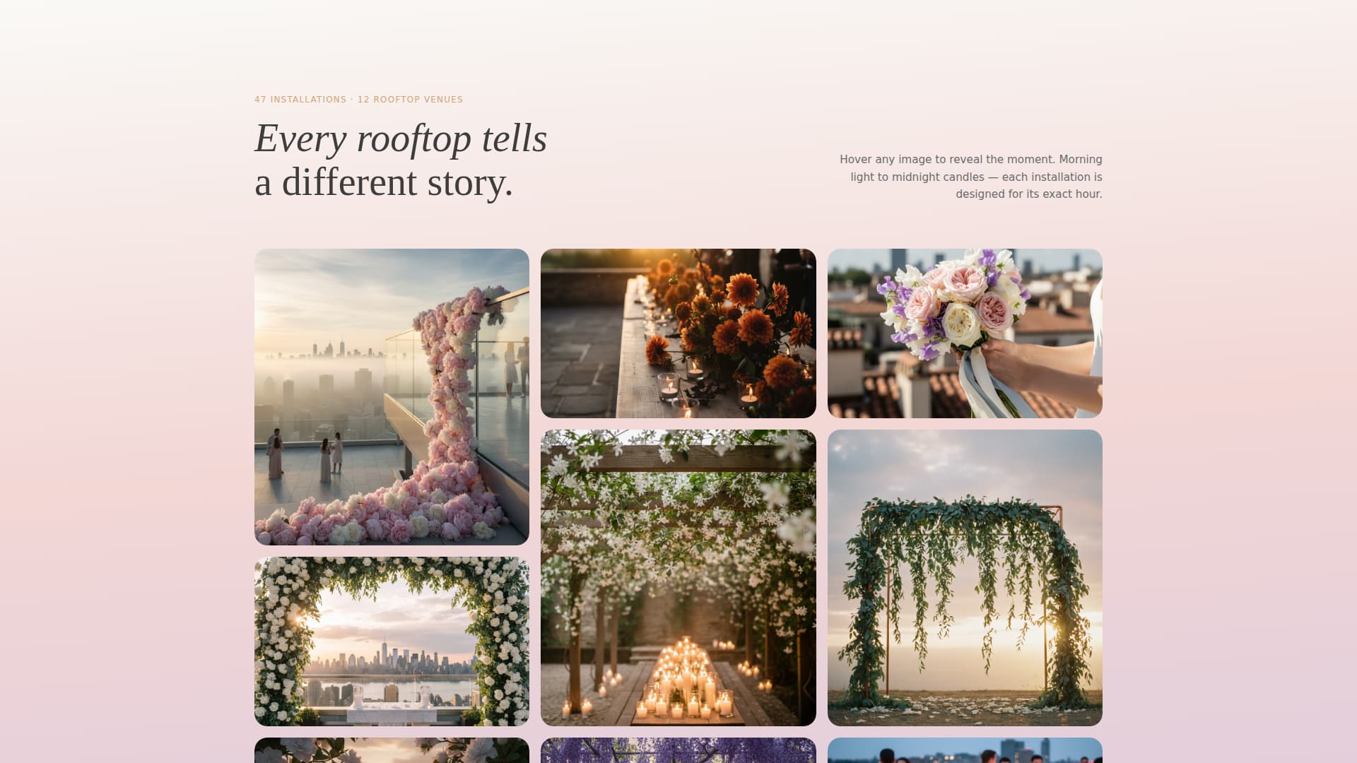 Petals — Flower Arrangements Landing Page Template