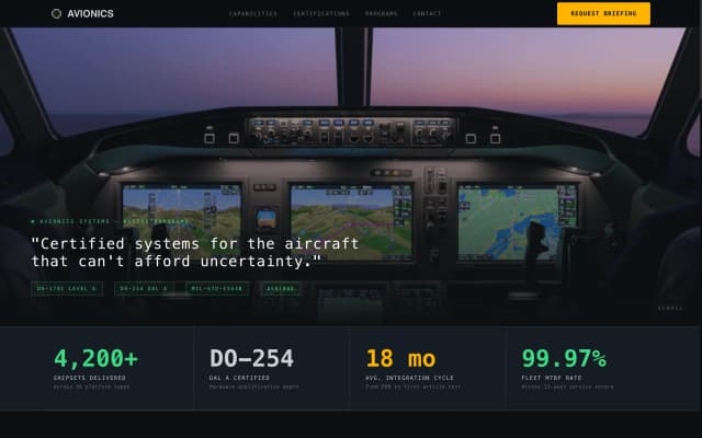 Aerospace & Defense templates