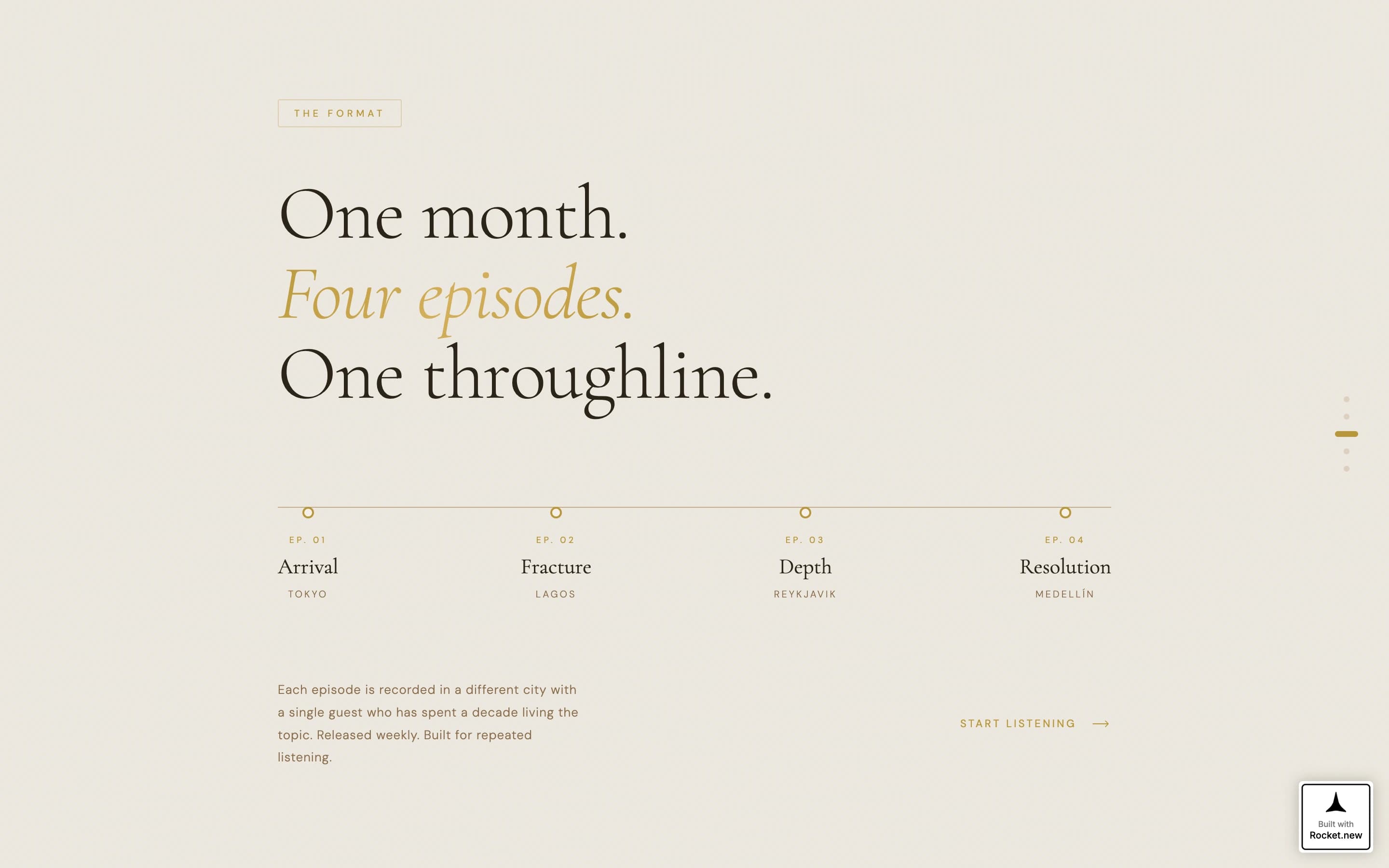 Airwave - Immersive Podcasting Landing Page Template