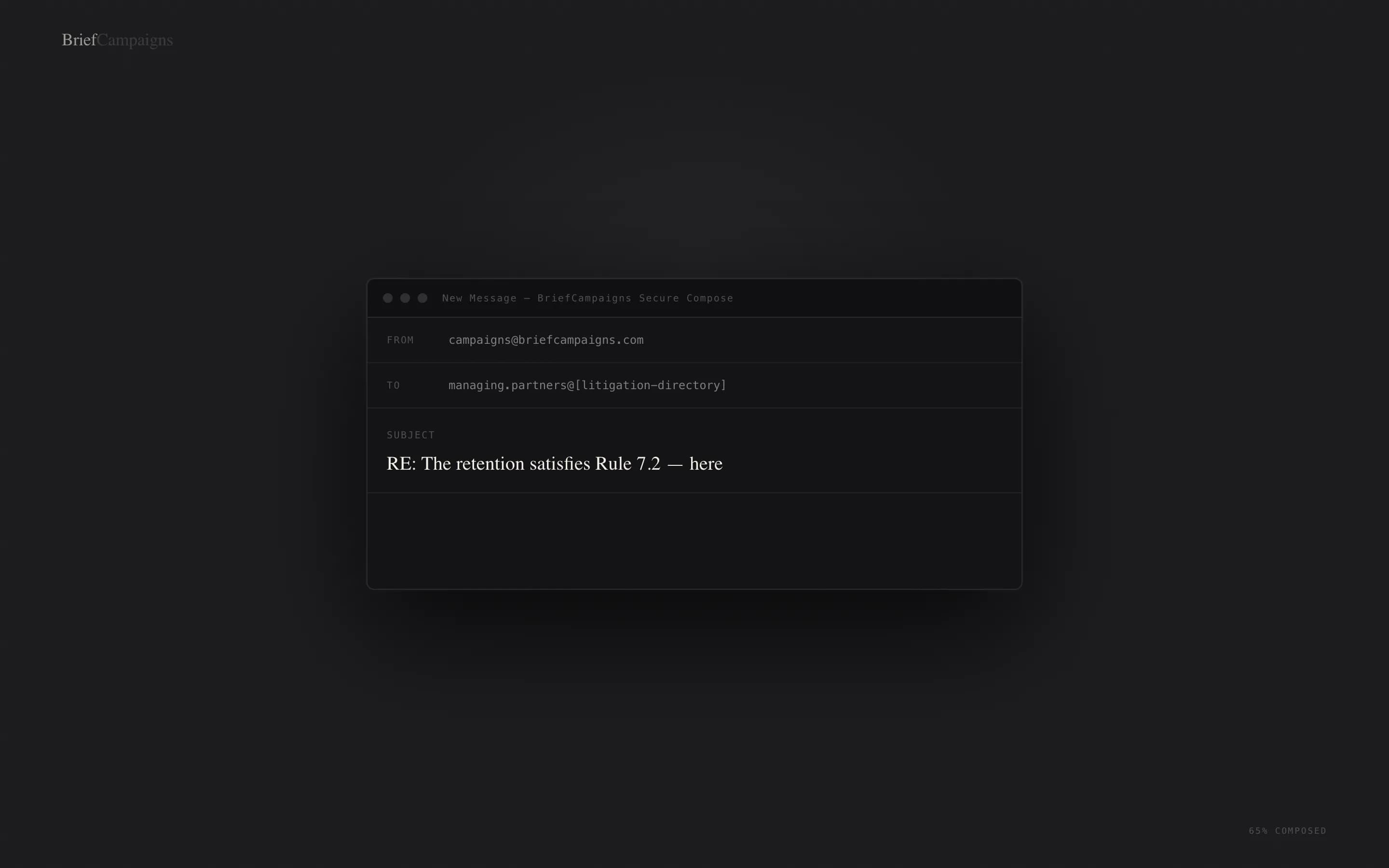 Elevate — Strategic Legal Marketing Landing Page Template
