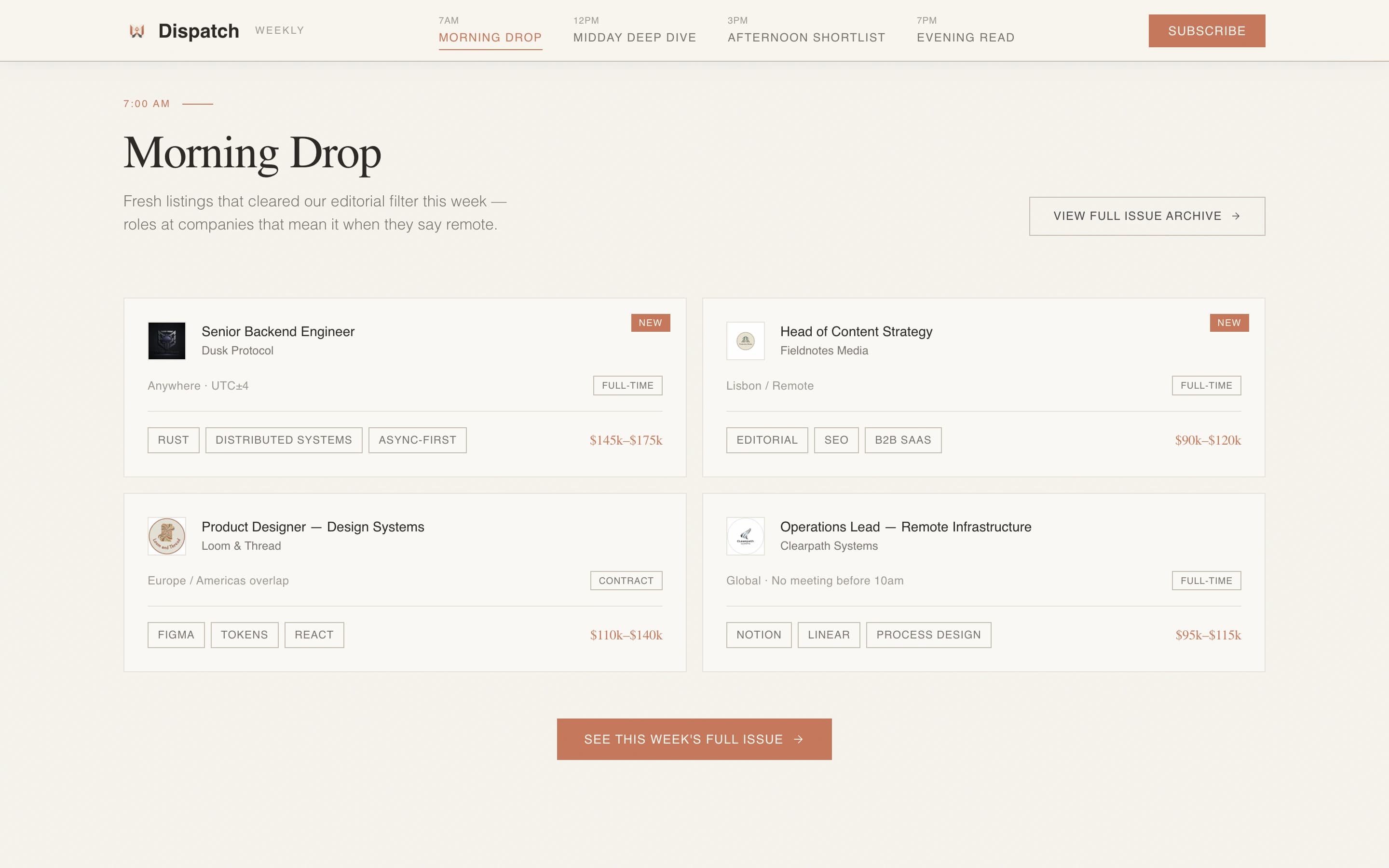Transmit — Action-Able Distributed Work Landing Page Template