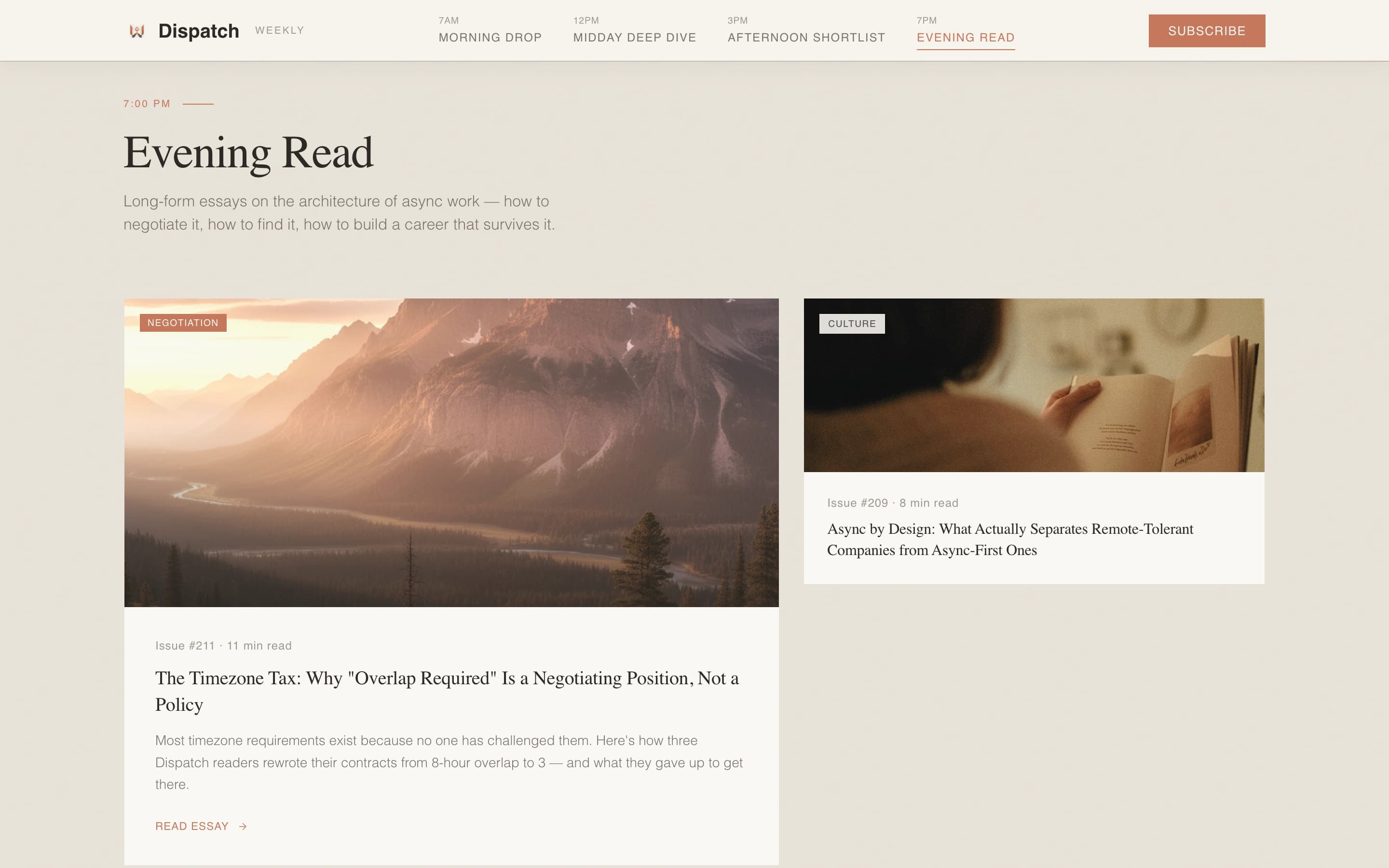 Transmit — Action-Able Distributed Work Landing Page Template