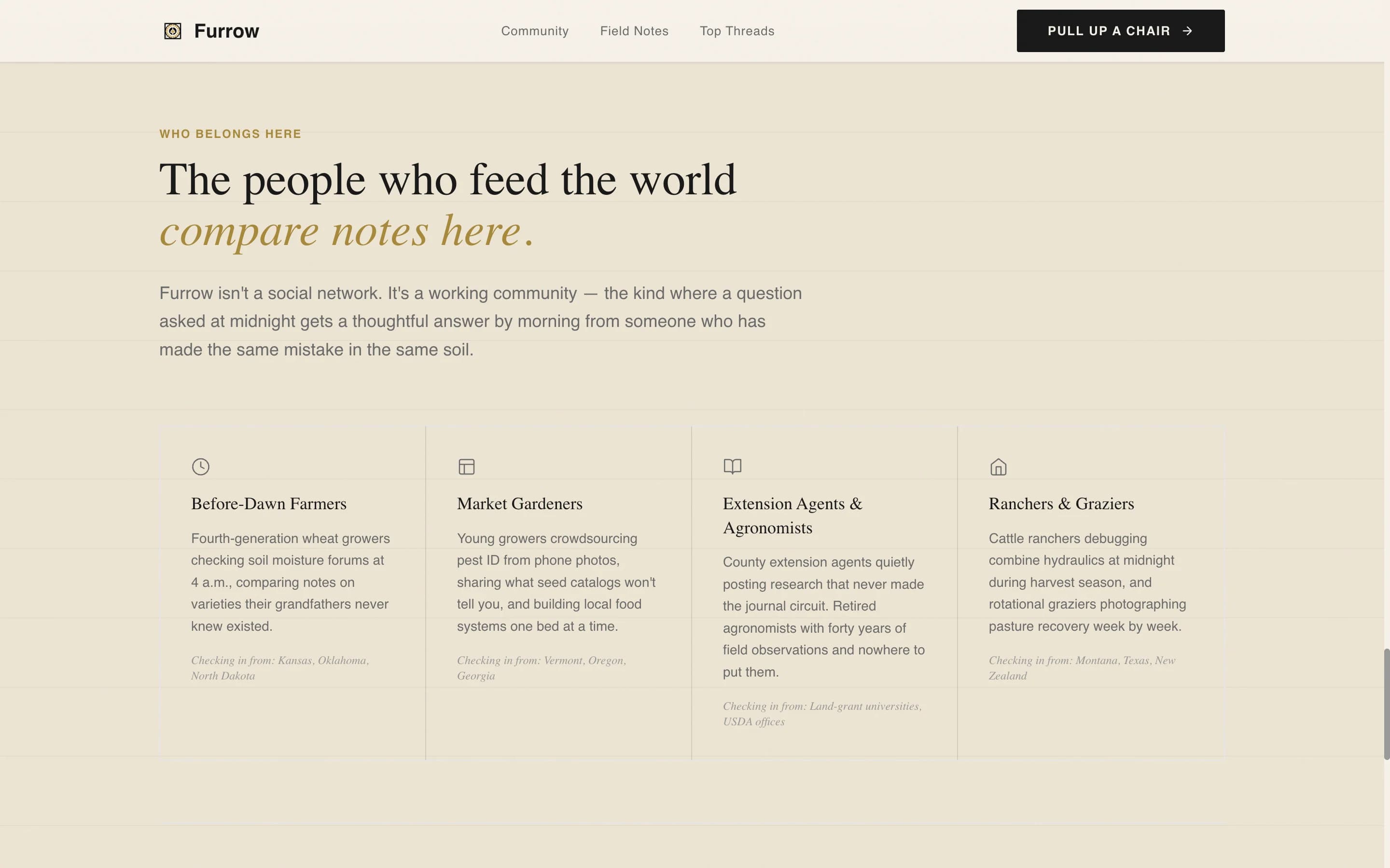Furrow - Authoritative Agriculture Landing Page Template