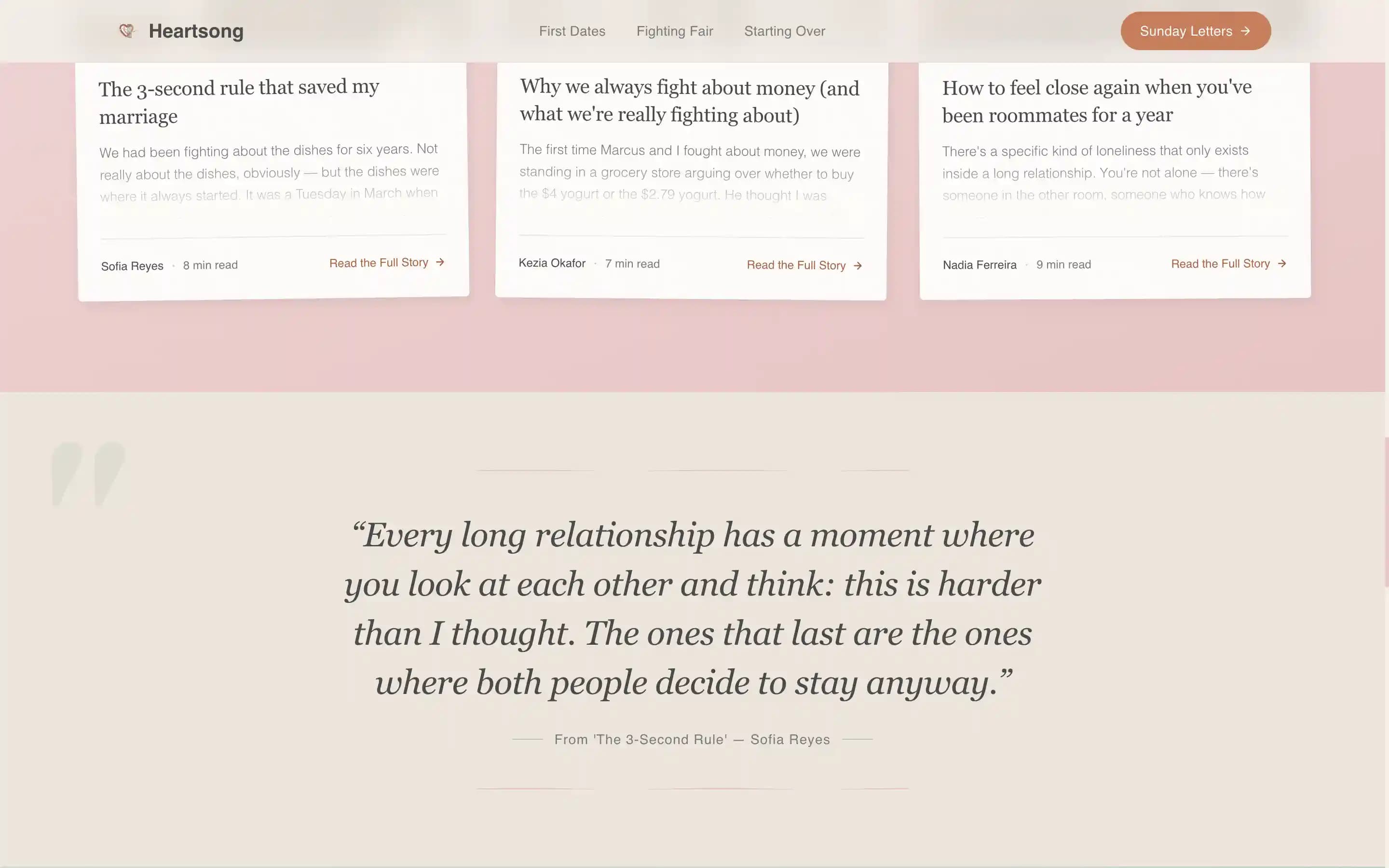Relationship - Premium & Landing Page Template