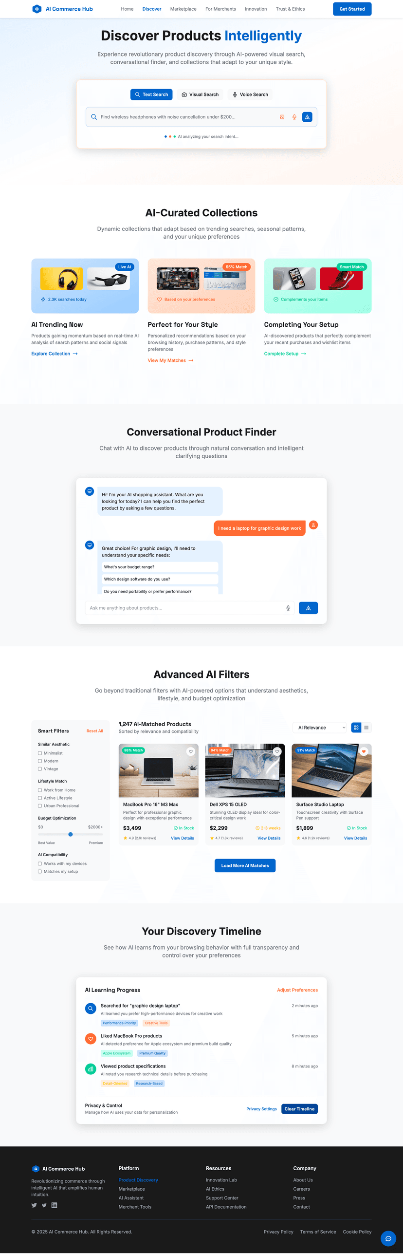 AI Native E-commerce preview