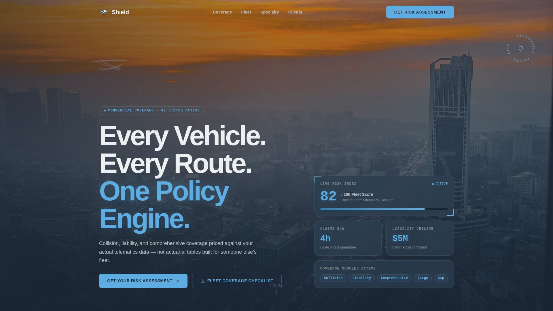 Automotive - Modern & Landing Page Template Template | Build Fully ...