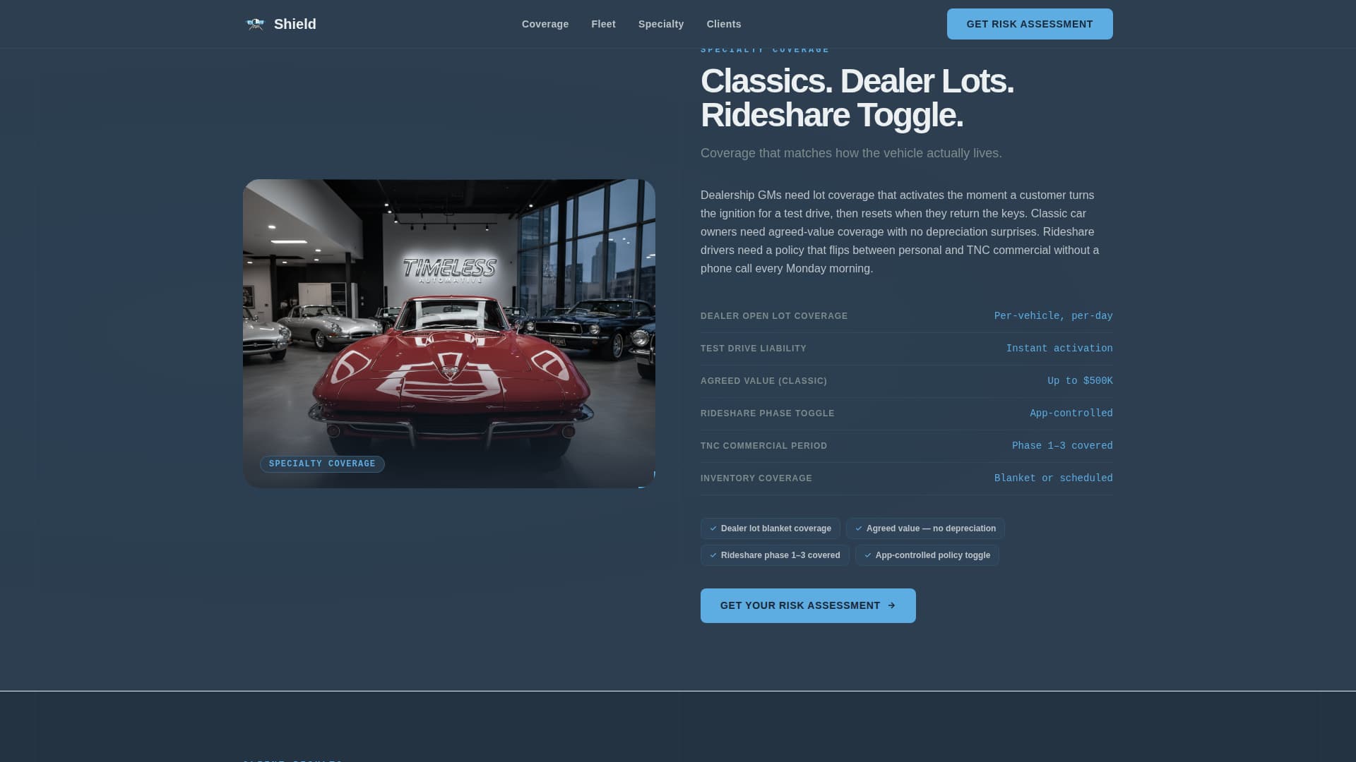 Automotive - Modern & Landing Page Template Template | Build Fully ...